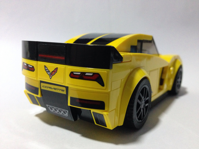 Illustration for article titled Muscle Monday: LEGO Speed Champions Corvette Z06